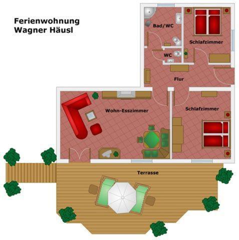 Apartmán Wagner Haeusl Saalbach-Hinterglemm Pokoj fotografie